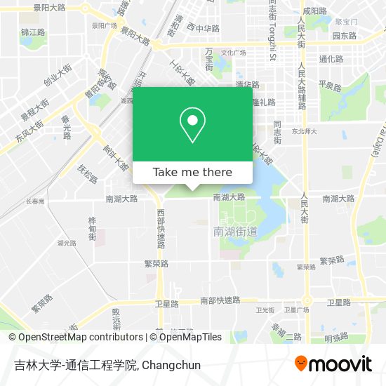 吉林大学-通信工程学院 map