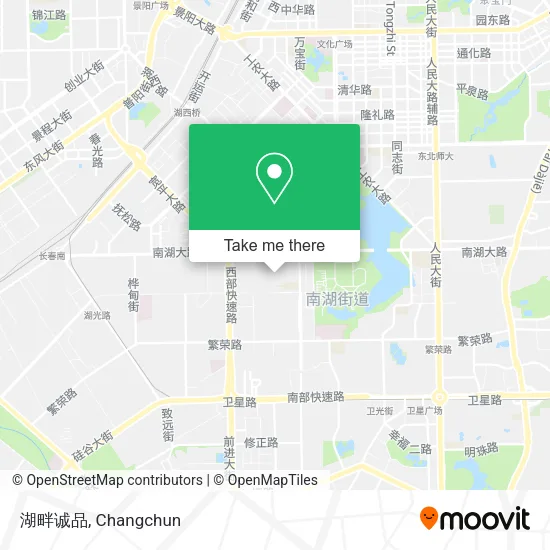 湖畔诚品 map