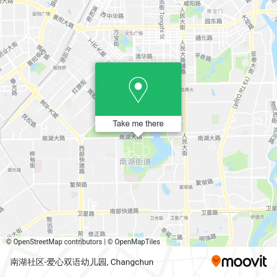南湖社区-爱心双语幼儿园 map