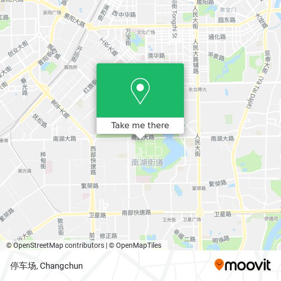 停车场 map