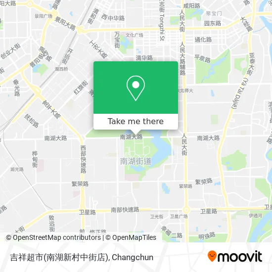 吉祥超市(南湖新村中街店) map