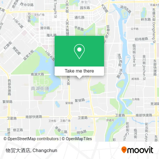 物贸大酒店 map