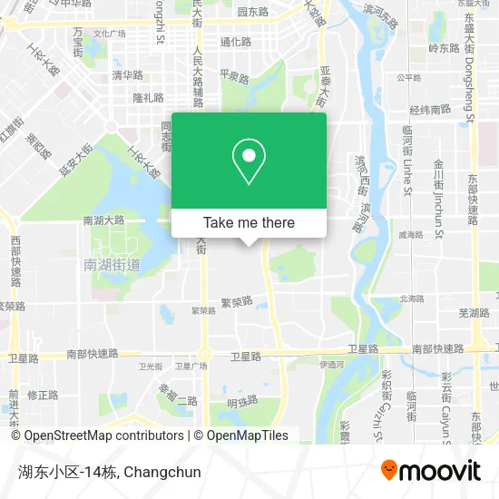 湖东小区-14栋 map