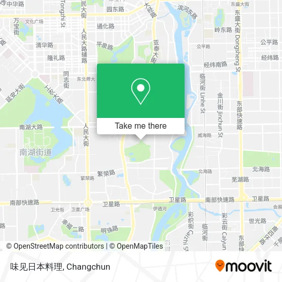 味见日本料理 map