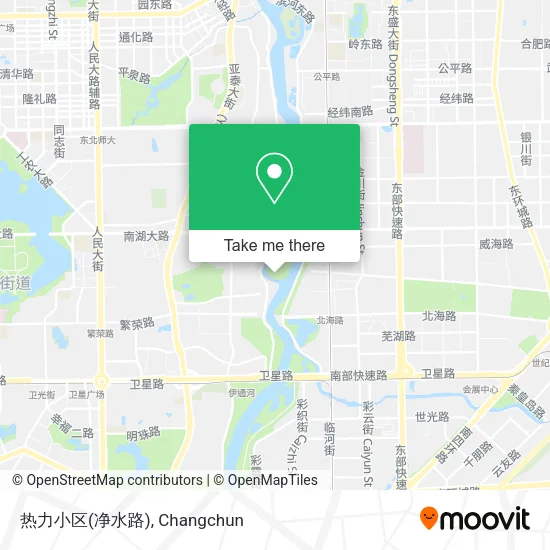 热力小区(净水路) map