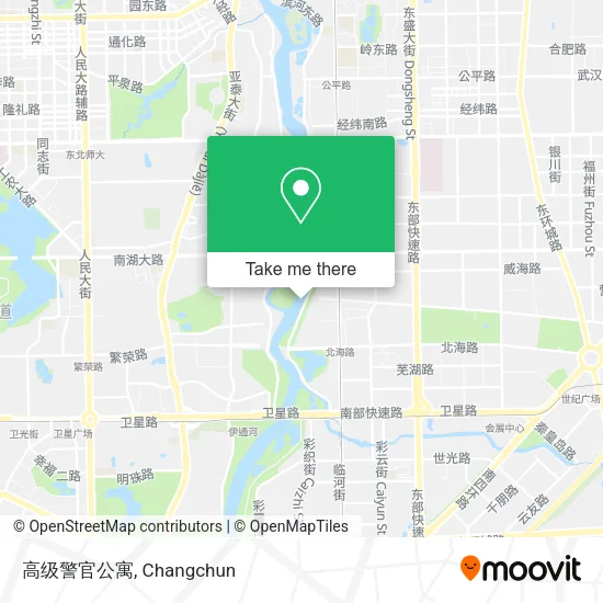 高级警官公寓 map