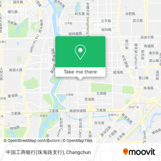 中国工商银行(珠海路支行) map