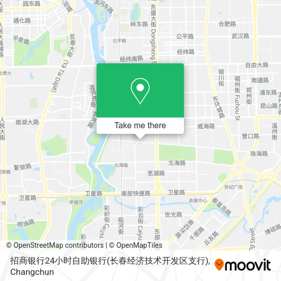 招商银行24小时自助银行(长春经济技术开发区支行) map