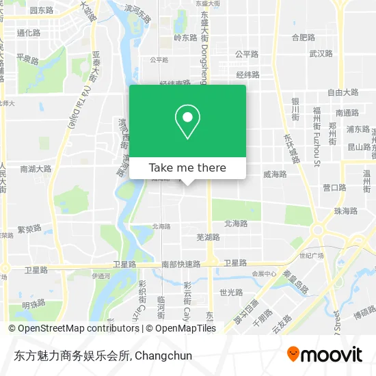 东方魅力商务娱乐会所 map