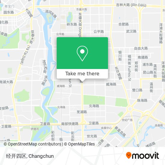 经开四区 map