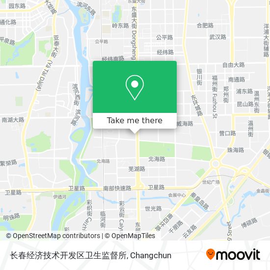 长春经济技术开发区卫生监督所 map