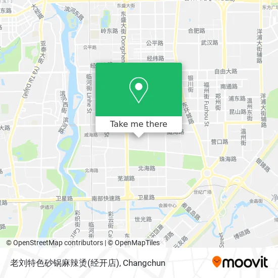 老刘特色砂锅麻辣烫(经开店) map