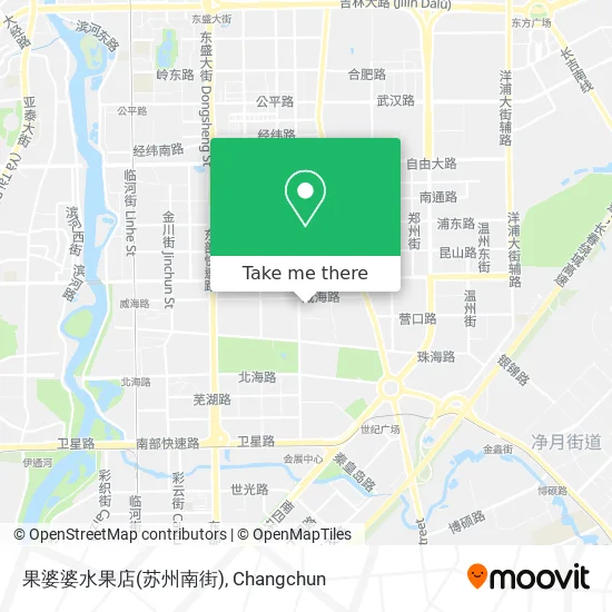 果婆婆水果店(苏州南街) map