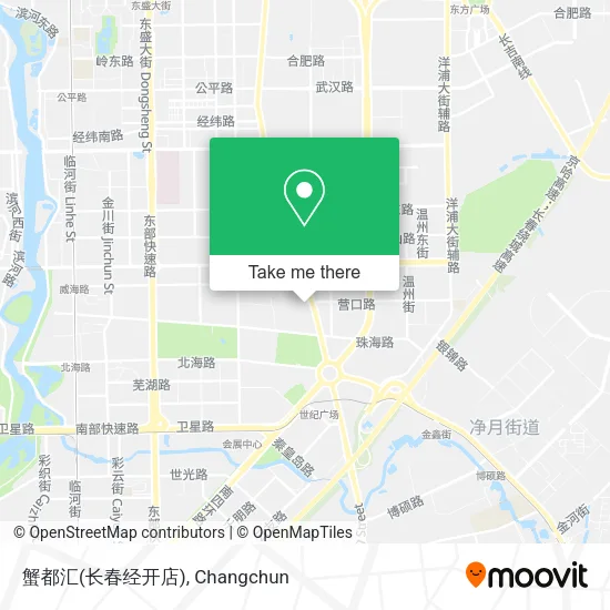 蟹都汇(长春经开店) map