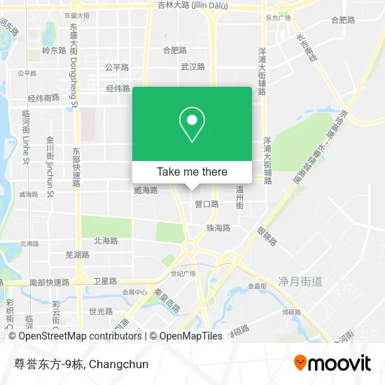 尊誉东方-9栋 map
