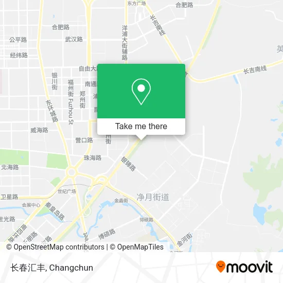 长春汇丰 map