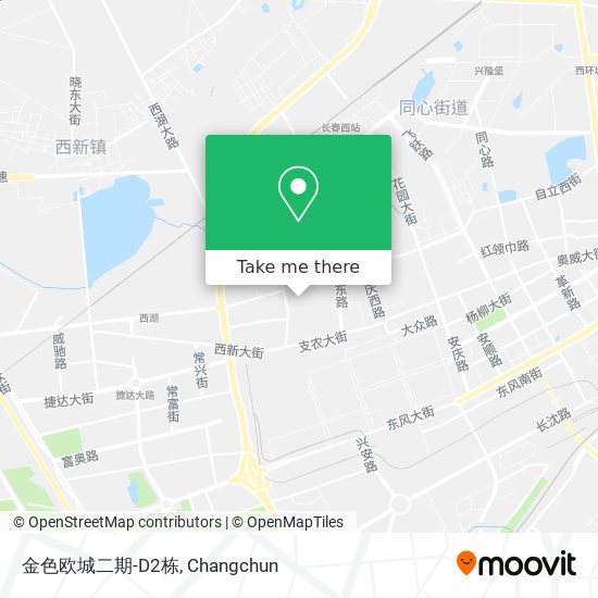 金色欧城二期-D2栋 map