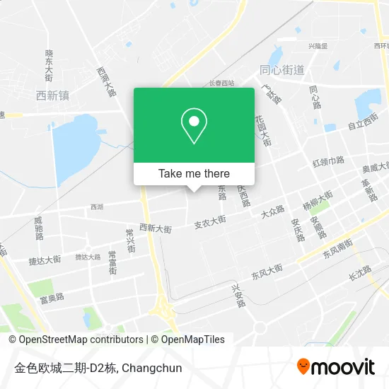 金色欧城二期-D2栋 map