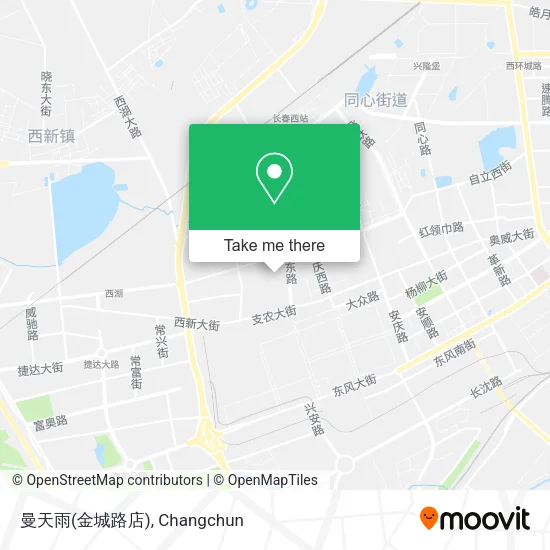 曼天雨(金城路店) map