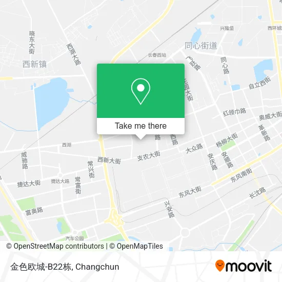 金色欧城-B22栋 map