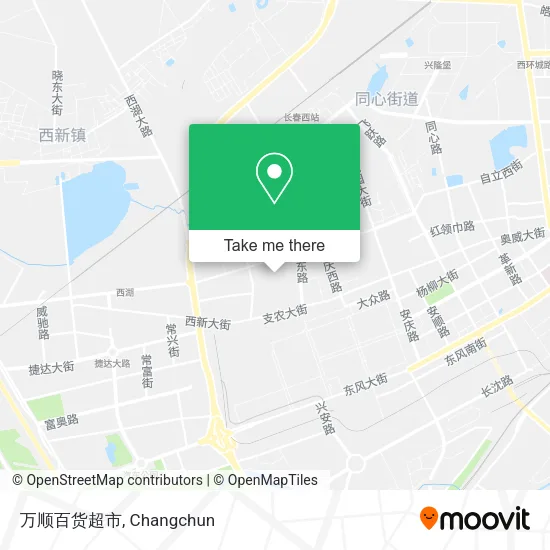 万顺百货超市 map