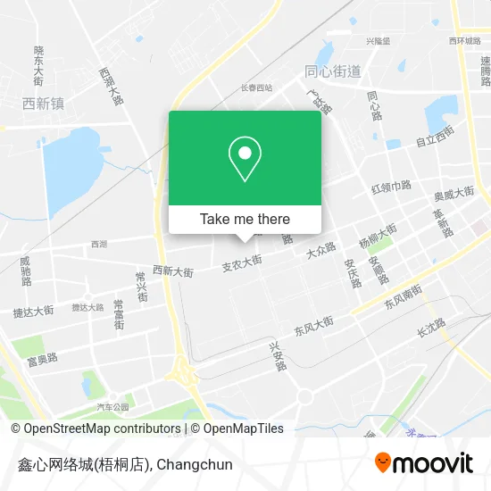 鑫心网络城(梧桐店) map