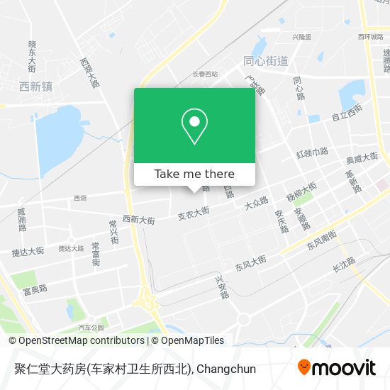 聚仁堂大药房(车家村卫生所西北) map
