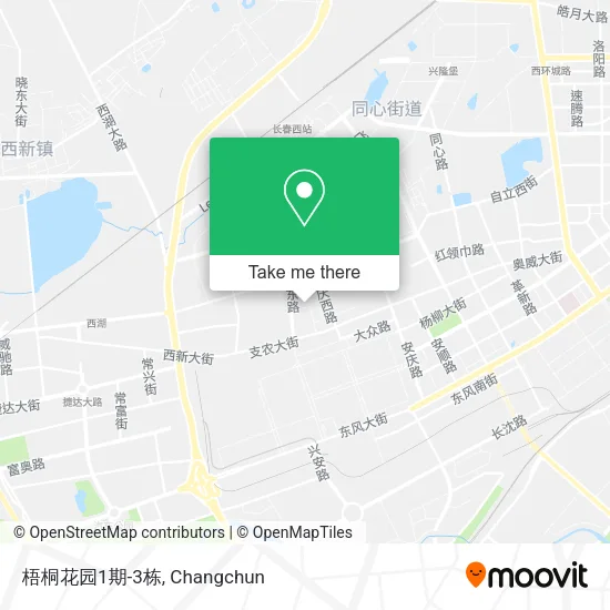 梧桐花园1期-3栋 map