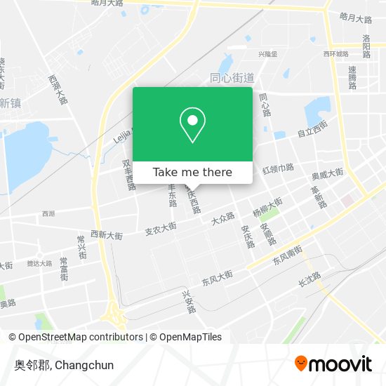 奥邻郡 map