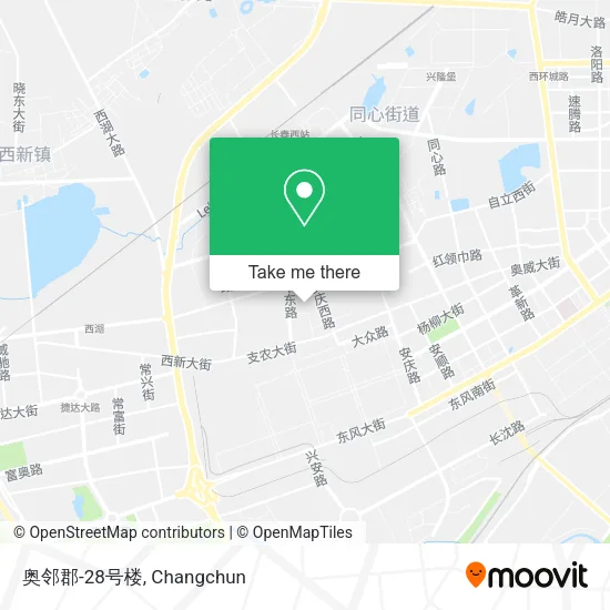 奥邻郡-28号楼 map