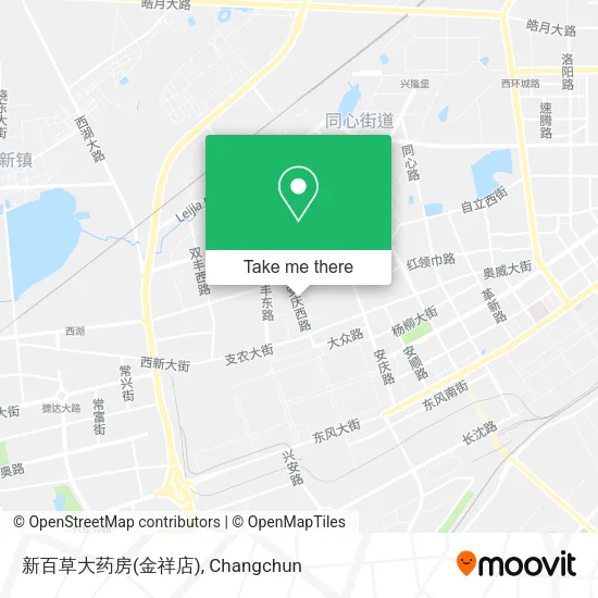 新百草大药房(金祥店) map