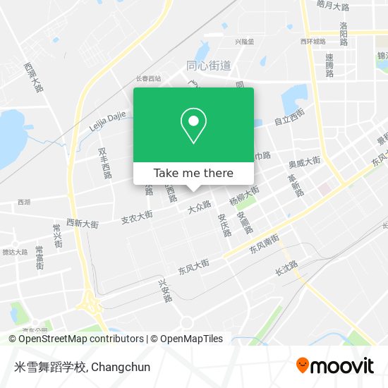 米雪舞蹈学校 map