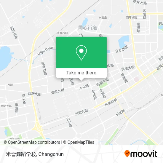 米雪舞蹈学校 map