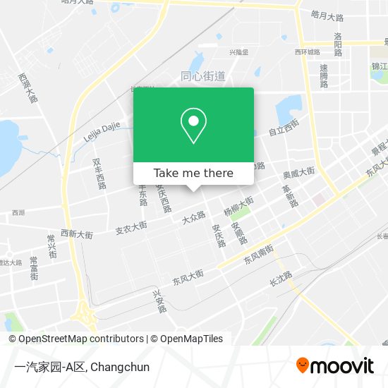 一汽家园-A区 map
