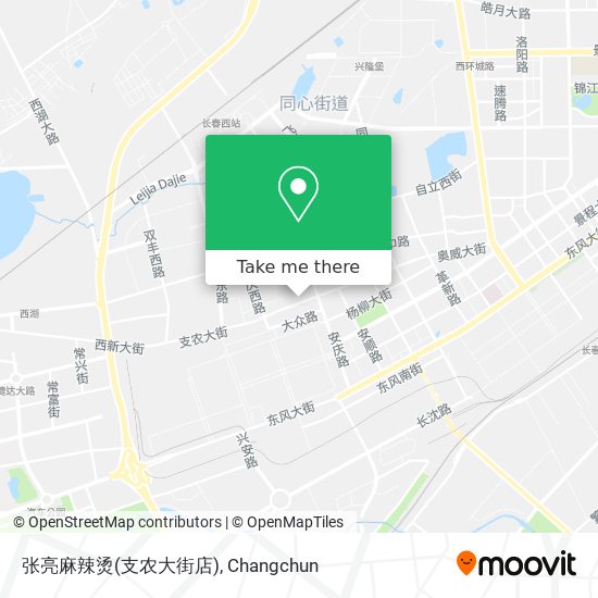 张亮麻辣烫(支农大街店) map