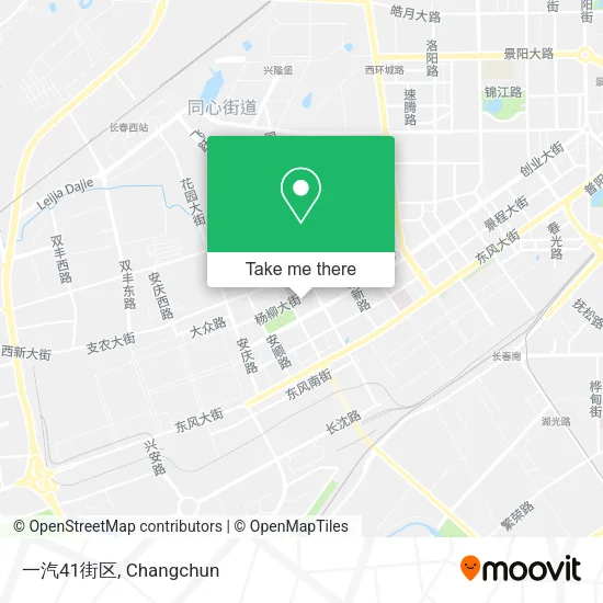 一汽41街区 map