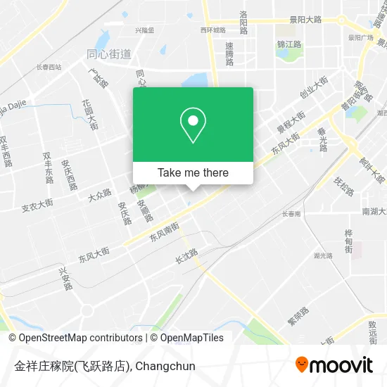 金祥庄稼院(飞跃路店) map