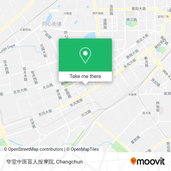 华堂中医盲人按摩院 map