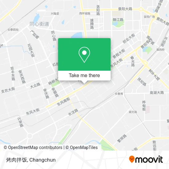 烤肉拌饭 map
