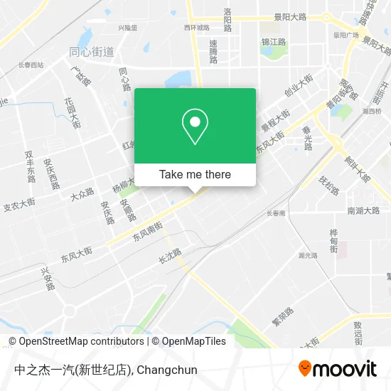 中之杰一汽(新世纪店) map