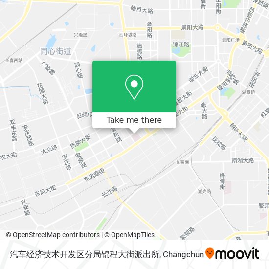 汽车经济技术开发区分局锦程大街派出所 map