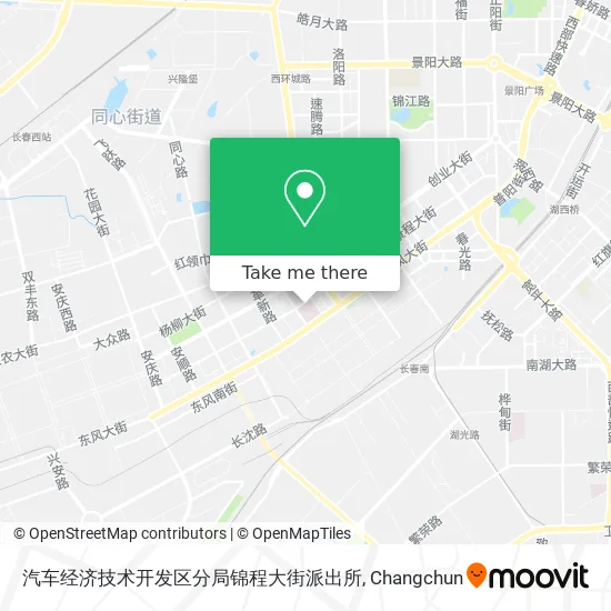 汽车经济技术开发区分局锦程大街派出所 map