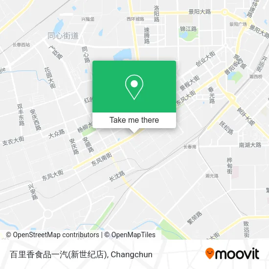 百里香食品一汽(新世纪店) map