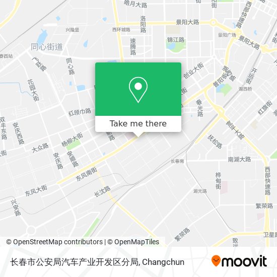 长春市公安局汽车产业开发区分局 map