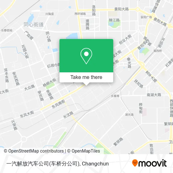 一汽解放汽车公司(车桥分公司) map