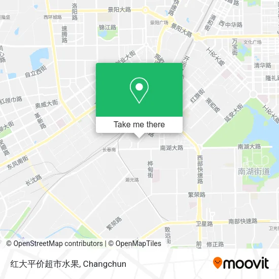 红大平价超市水果 map