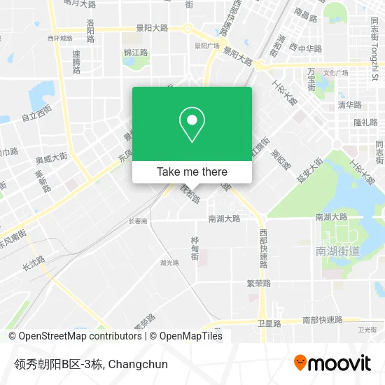 领秀朝阳B区-3栋 map