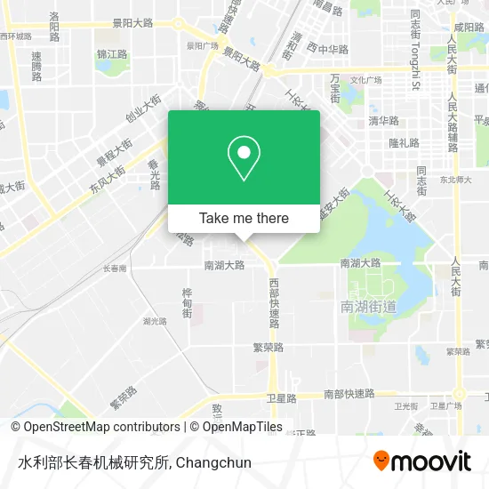 水利部长春机械研究所 map