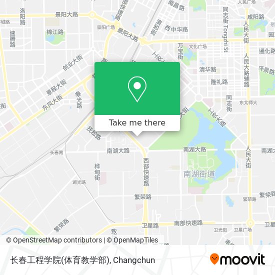 长春工程学院(体育教学部) map
