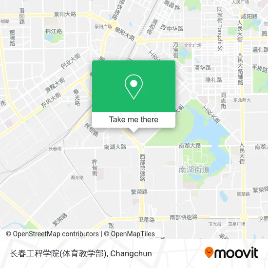 长春工程学院(体育教学部) map